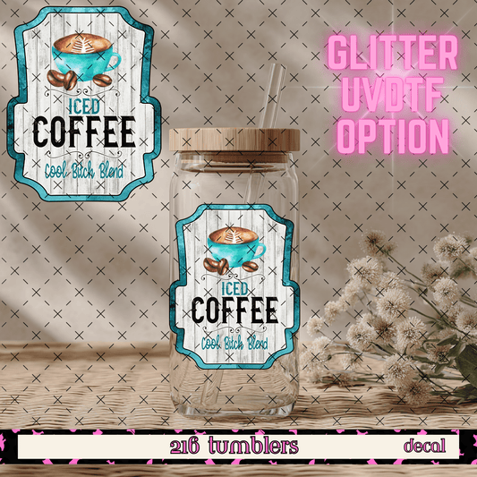 GLITTE UVDTF D47 COOL BITCH BLEND - 216 Tumblers