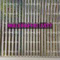 GOLD GLITTER HOLOGRAPHIC PINSTRIPES UVDTF 11.25X11.25 - 216 Tumblers
