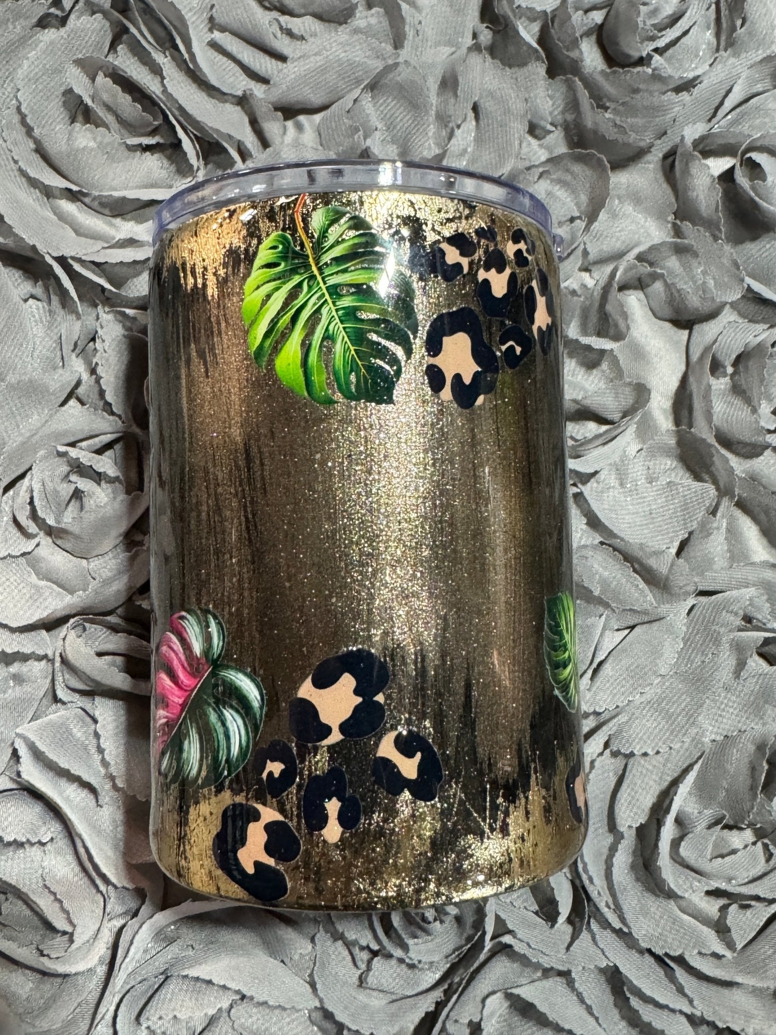 Golden Monstera - Grunge Tumbler - 216 Tumblers