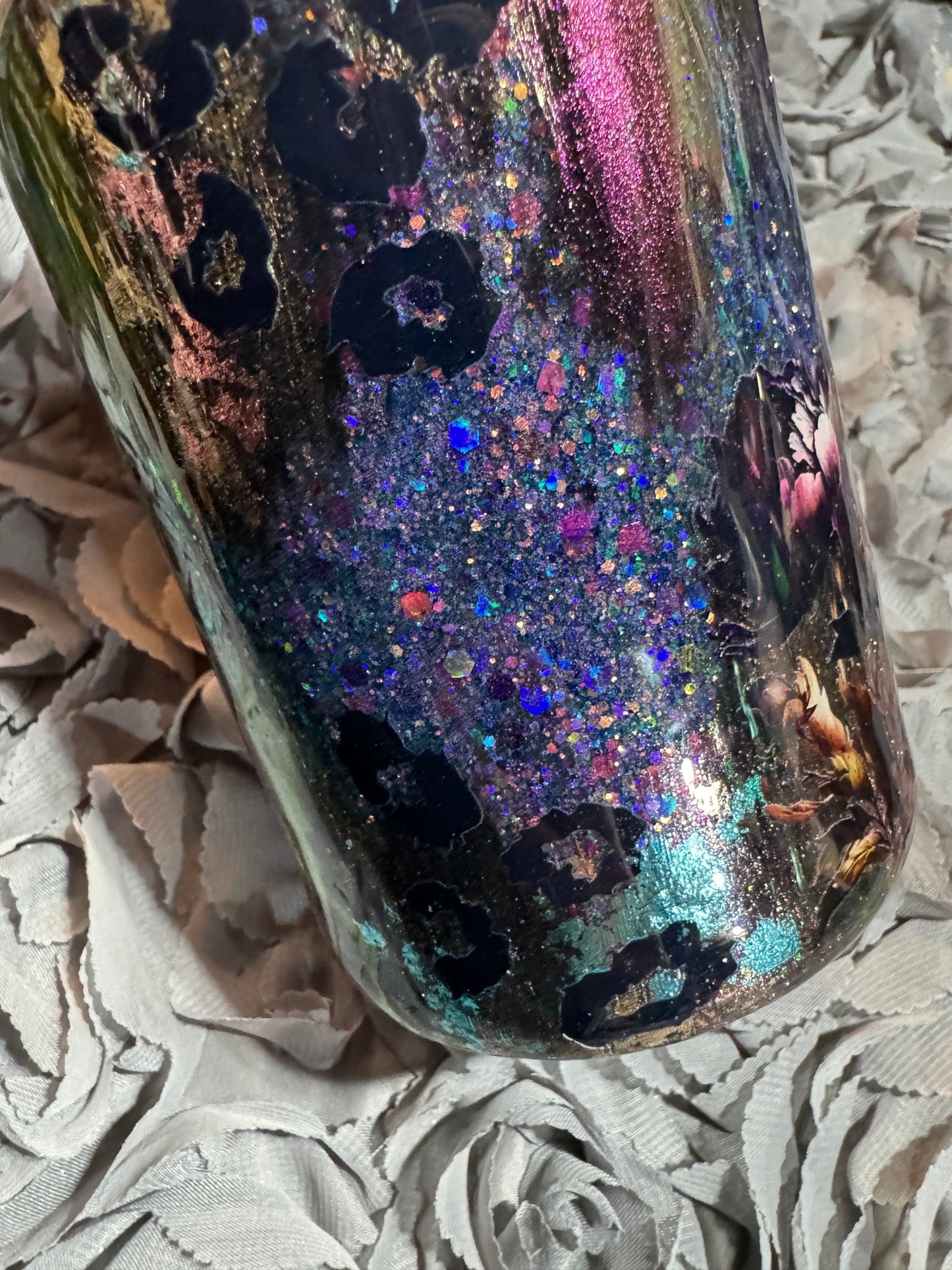 Gothic Peony - Grunge Tumbler - 216 Tumblers