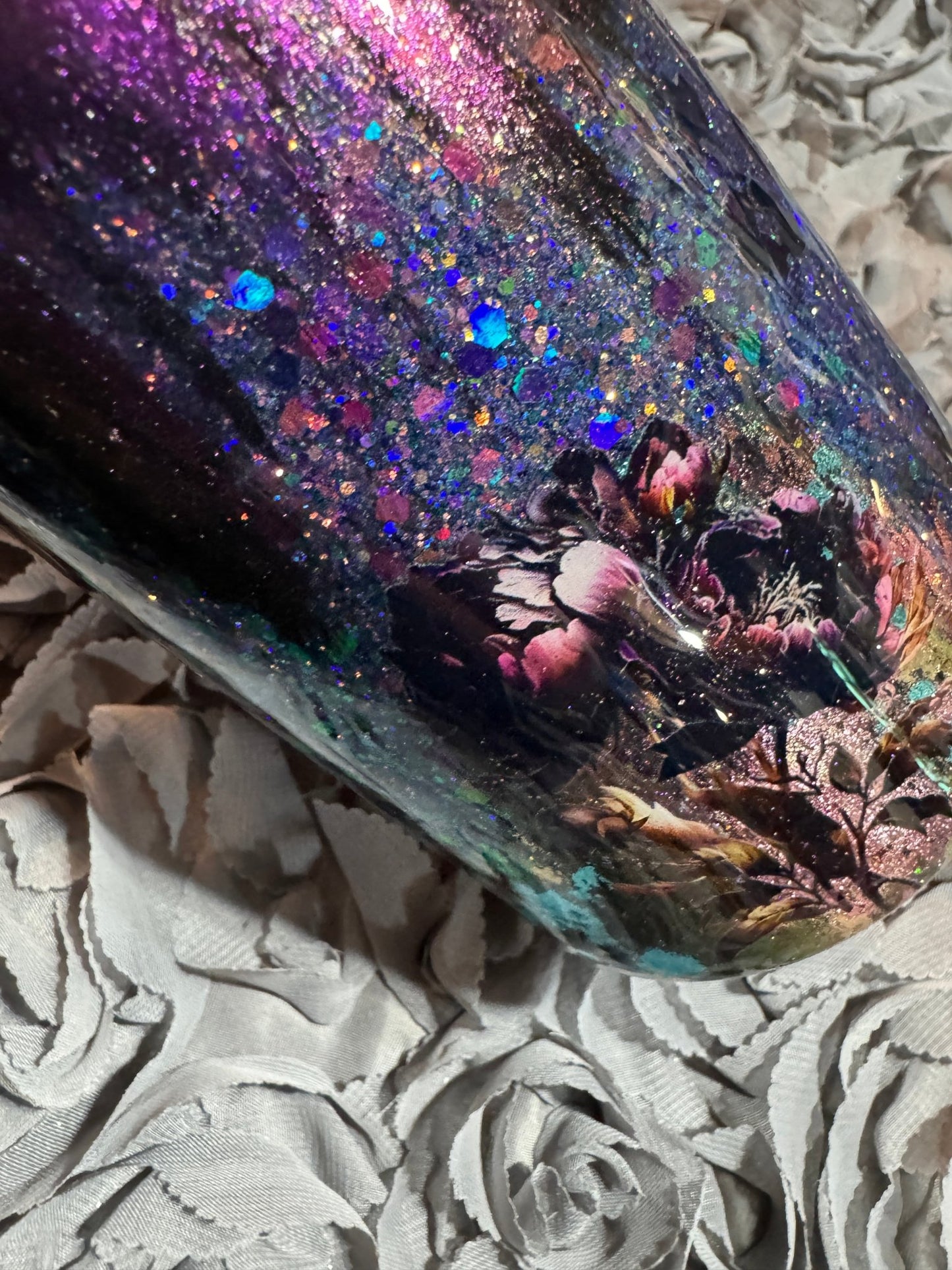 Gothic Peony - Grunge Tumbler - 216 Tumblers