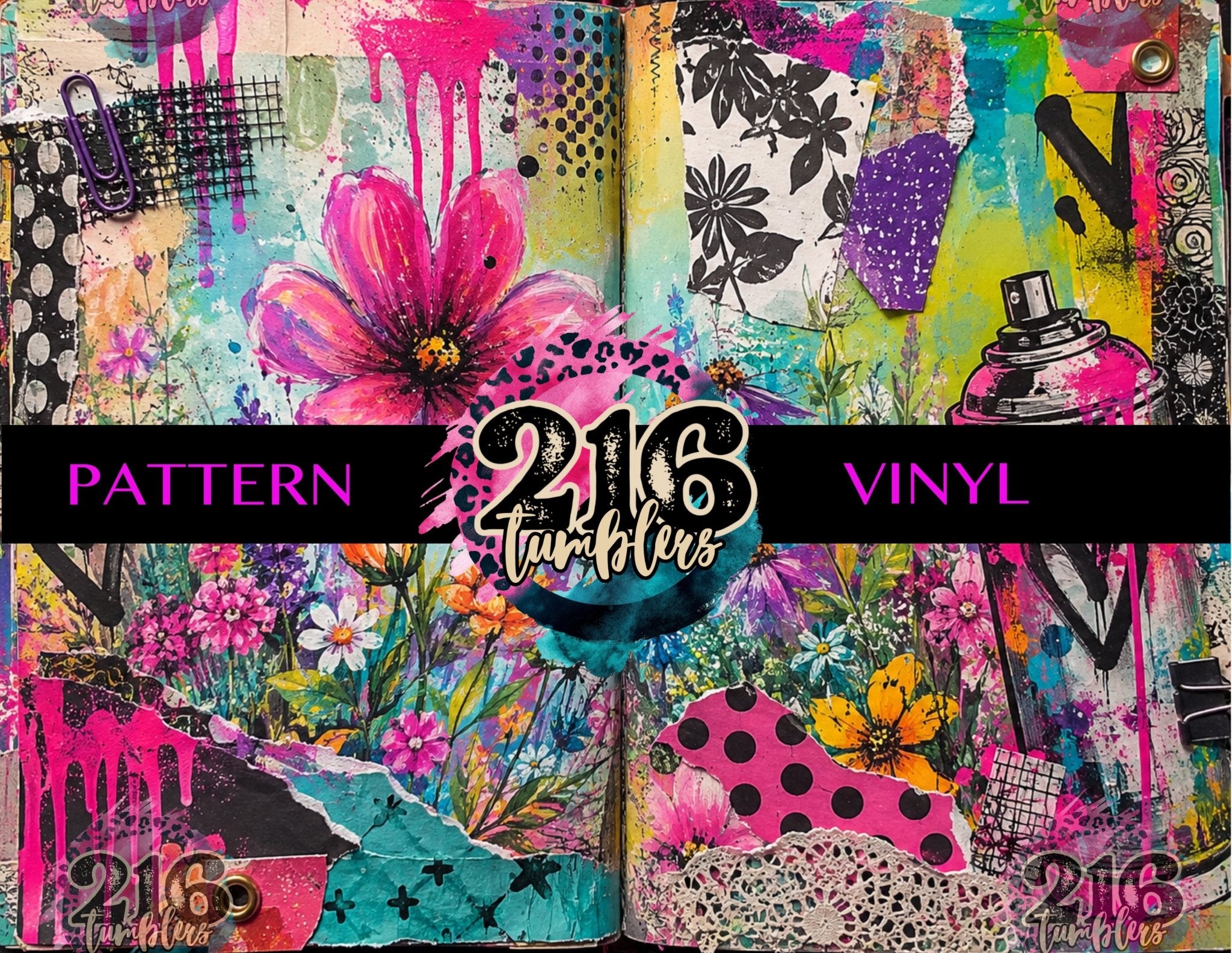 GRAFFITI JOURNAL 9 - 10X8 - 216 Tumblers