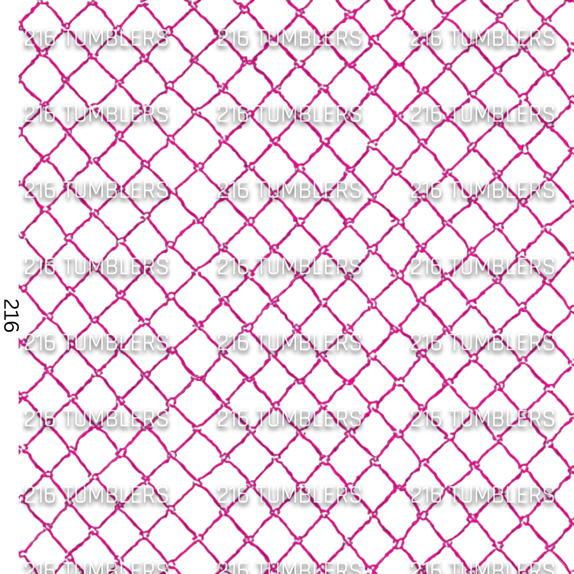 GRID LINES - 3 COLOR OPTIONS - 216 Tumblers