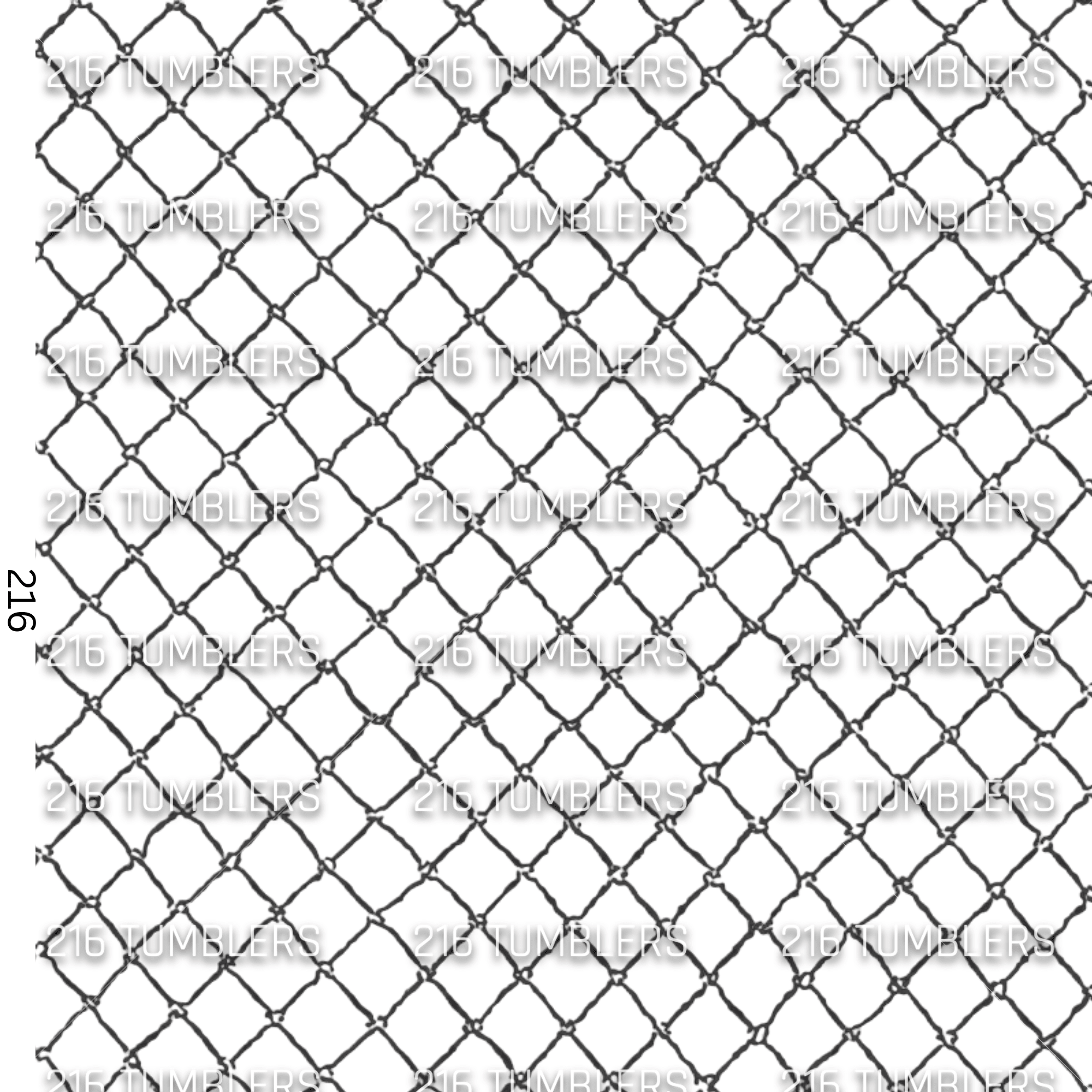 GRID LINES - 3 COLOR OPTIONS - 216 Tumblers