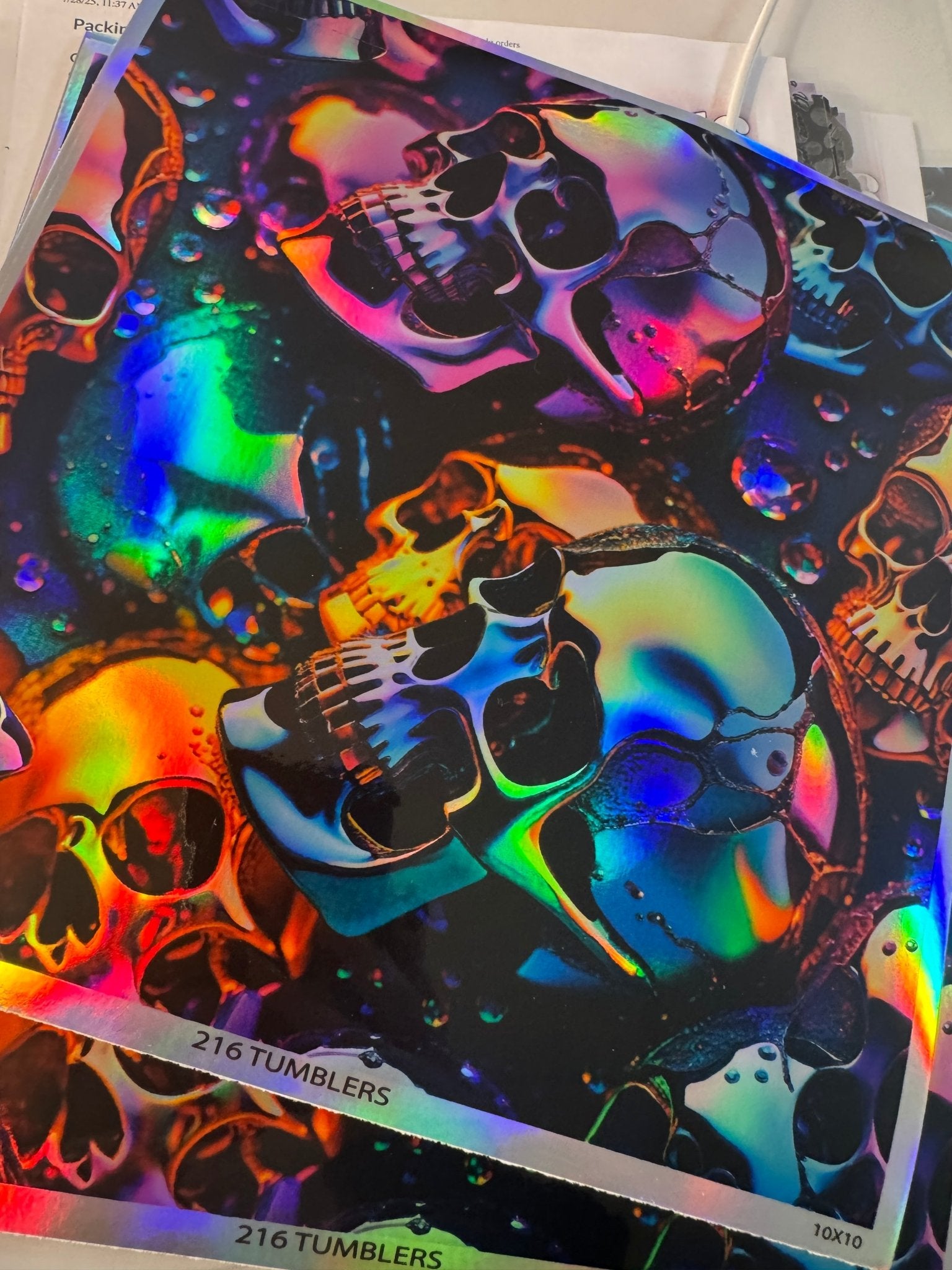 HOLO 10x10 017 - 216 Tumblers