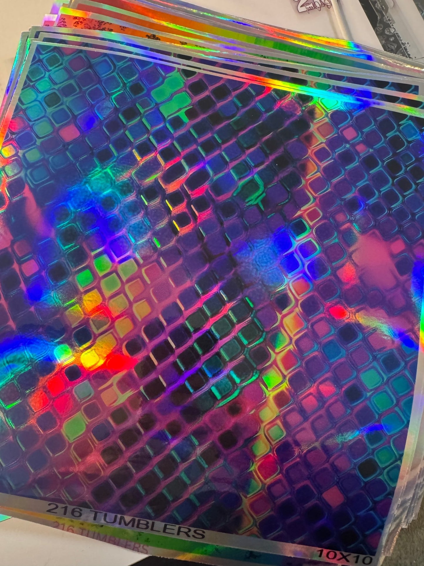 HOLO 10x10 4 - 216 Tumblers