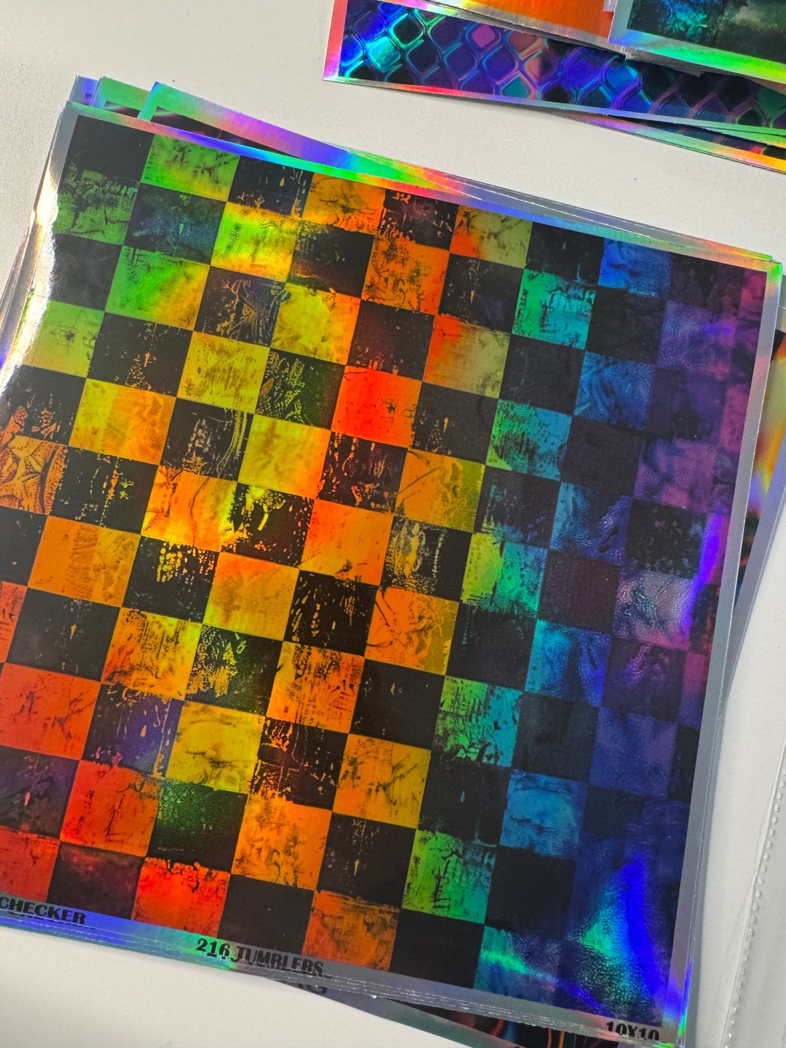 HOLO 10x10 645 - 216 Tumblers