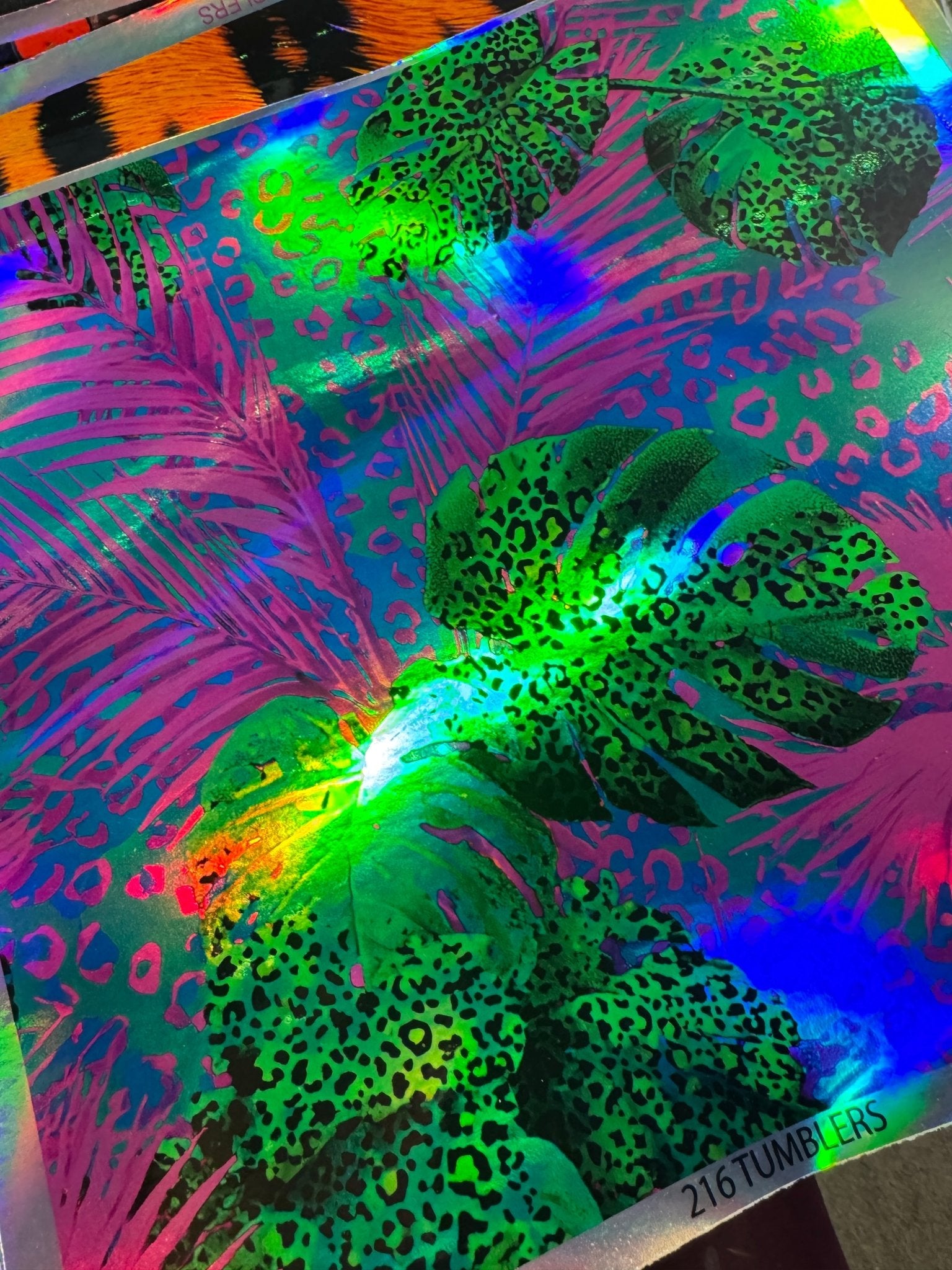 HOLO TROPICAL SUMMER - 216 Tumblers