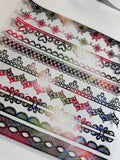 HOLOGRAPHIC - 1382 INTRICATE BORDERS - 216 Tumblers