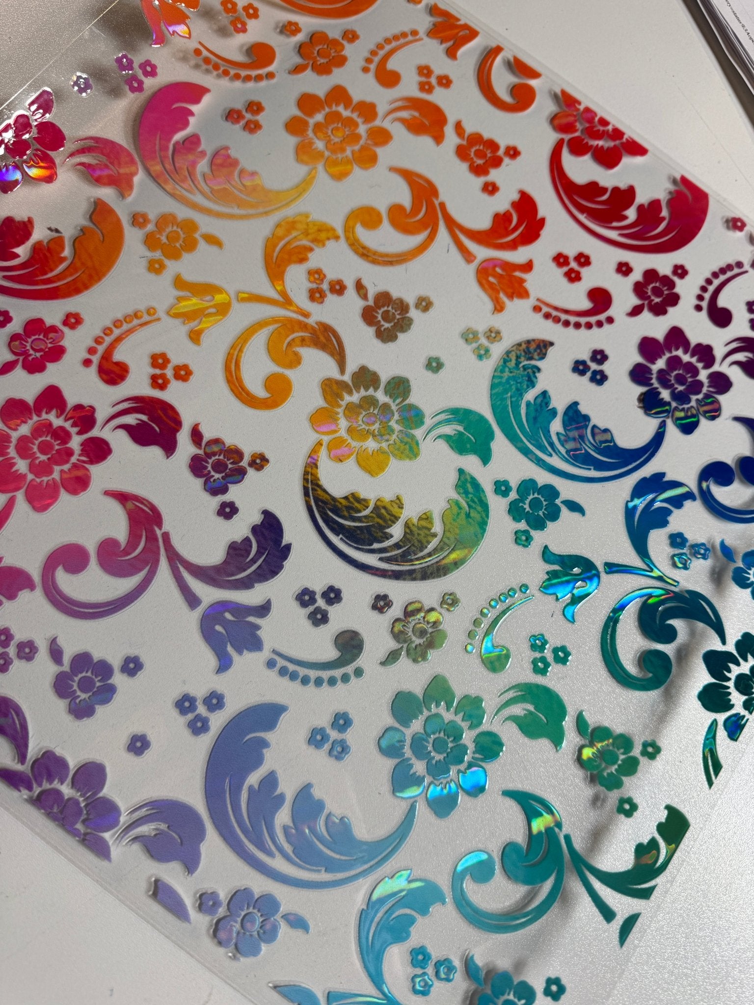 HOLOGRAPHIC - 1393 TOOLED - 216 Tumblers
