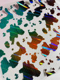 HOLOGRAPHIC - 1395 COLORED COW PRINT - 216 Tumblers