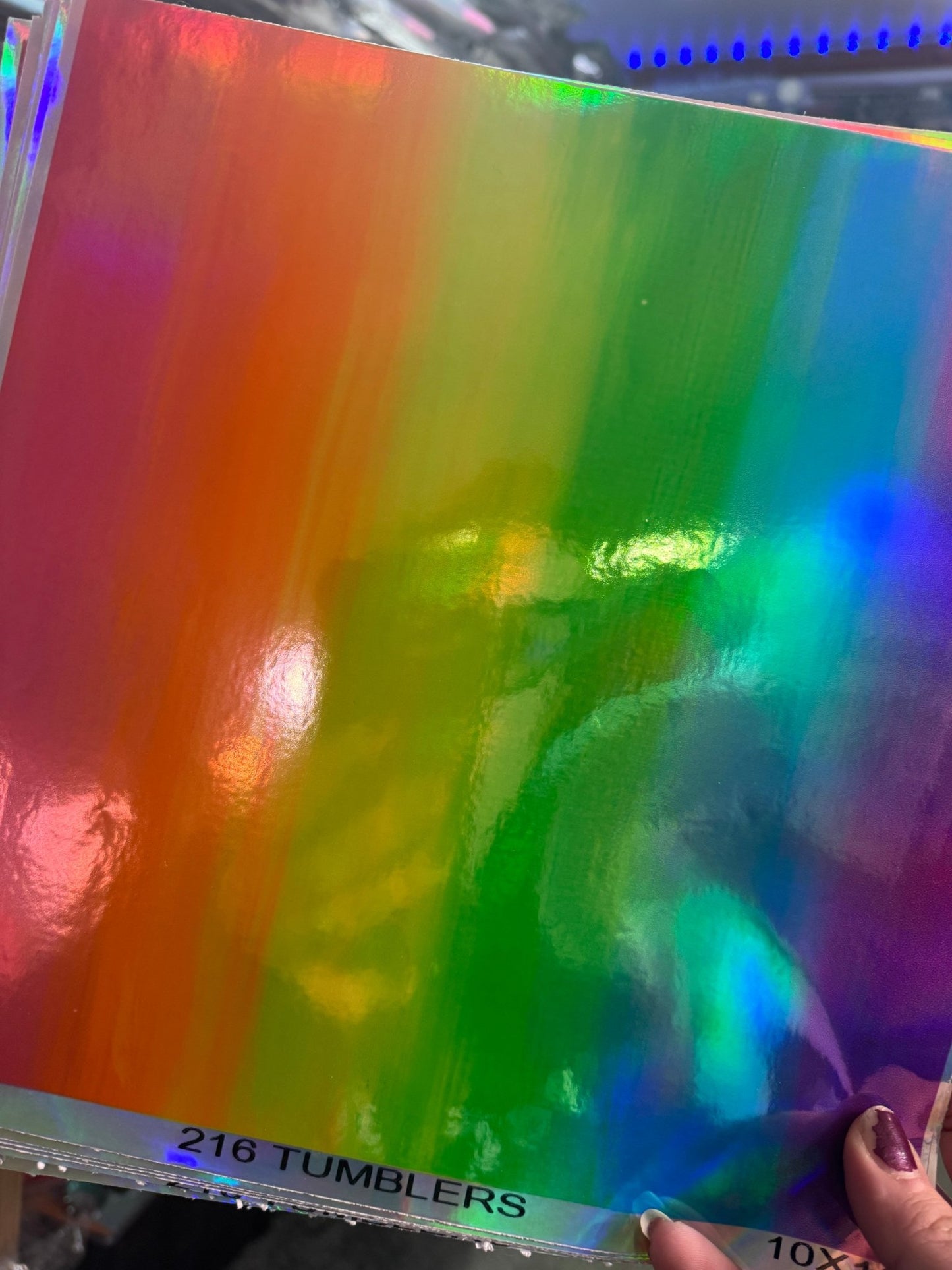 HOLOGRAPHIC ARCHIVE - OMBRE I10X10 - 216 Tumblers