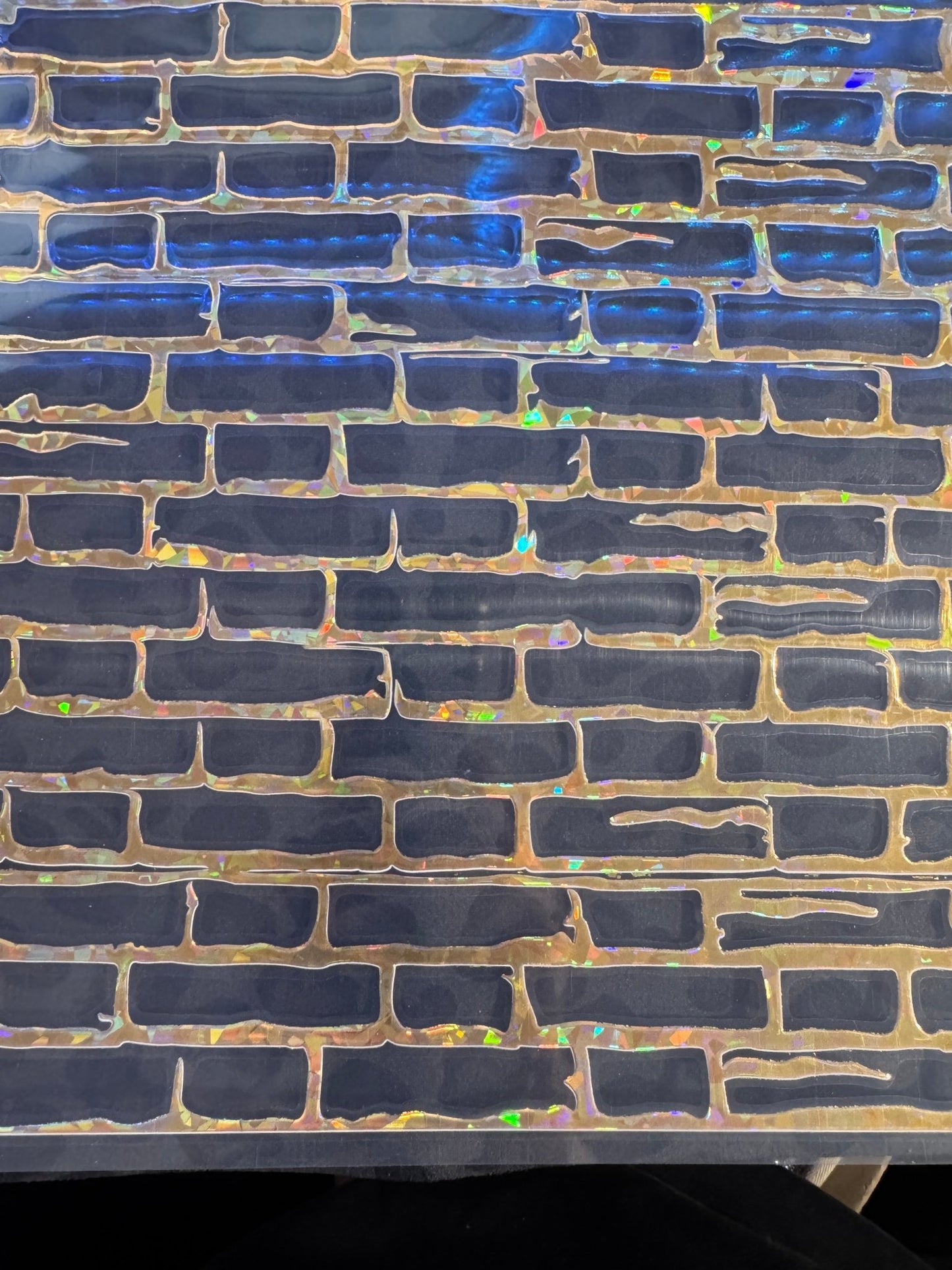 HOLOGRAPHIC DIAMOND CUT BRICK - 216 Tumblers