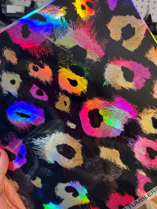 HOLOGRAPHIC LEOPARD - 216 Tumblers