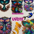 HOLOGRAPHIC - MERMAID TAILS - 216 Tumblers