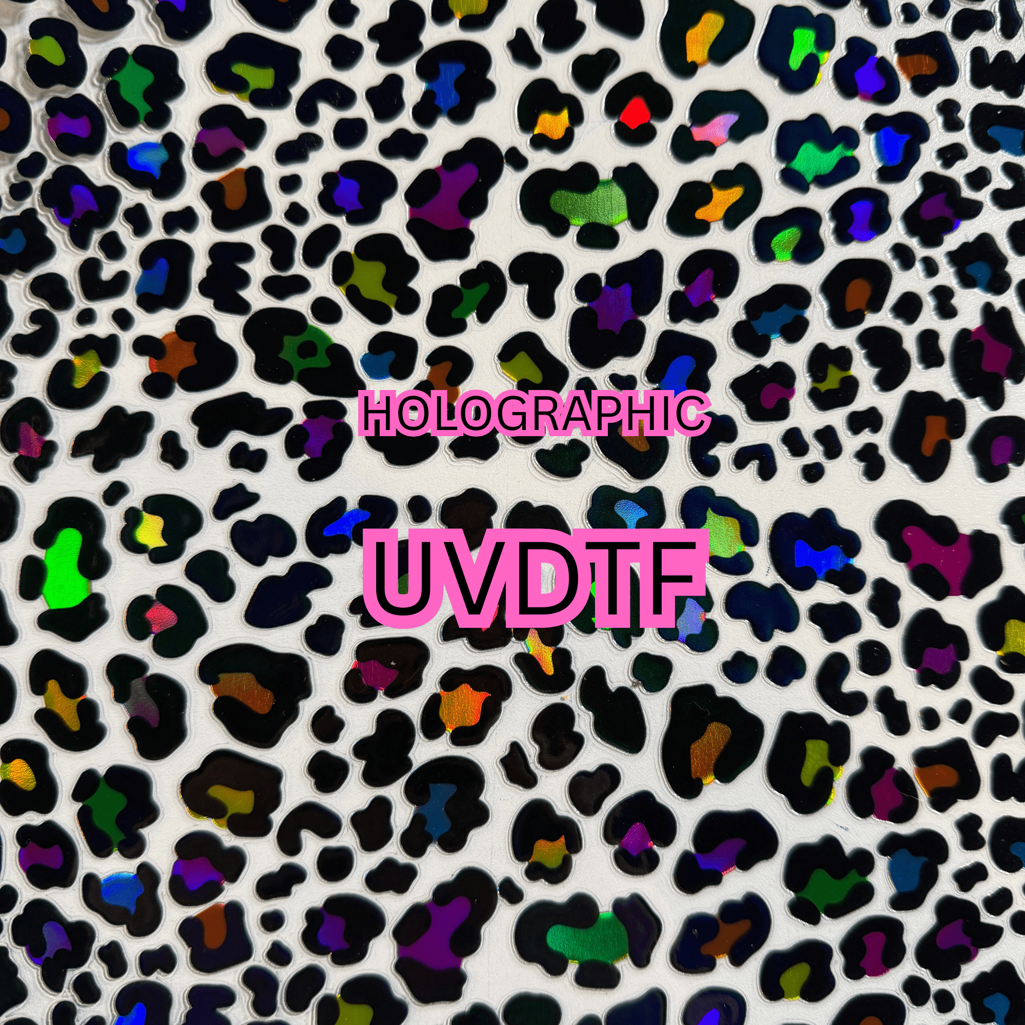 HOLOGRAPHIC - NEON LEOPARD - 216 Tumblers