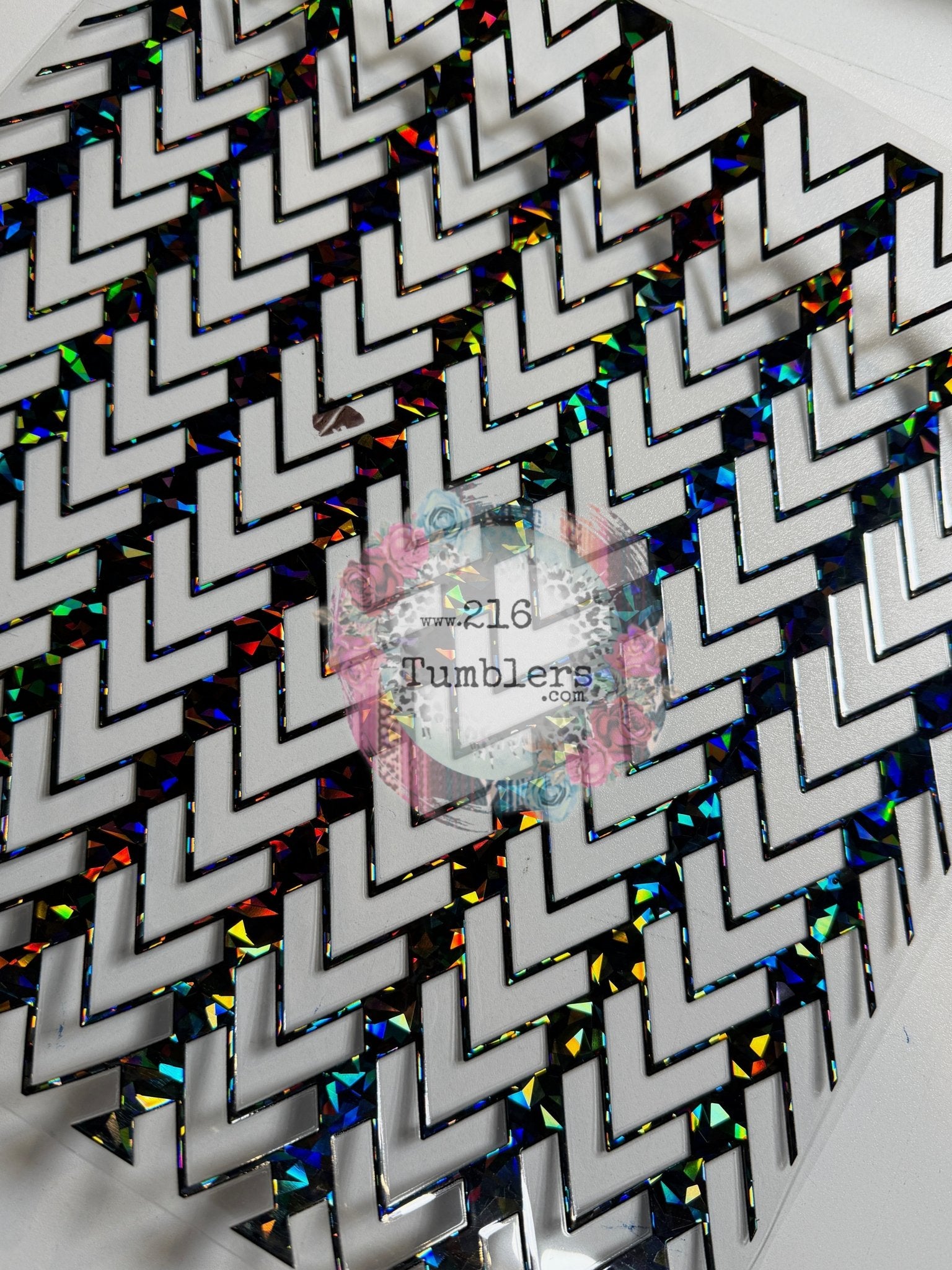 HOLOGRAPHIC SHARDS - 348 - ARGON - 216 Tumblers