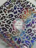 HOLOGRAPHIC SHARDS - PINK - JAGGED LEOPARD - 216 Tumblers