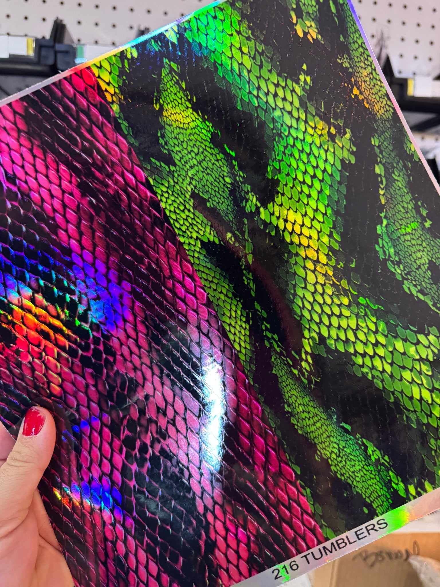 HOLOGRAPHIC SKIN - 216 Tumblers