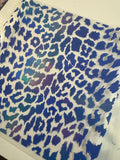 INDIGO HOLOGRAPHIC LEOPARD PRINT - 216 Tumblers