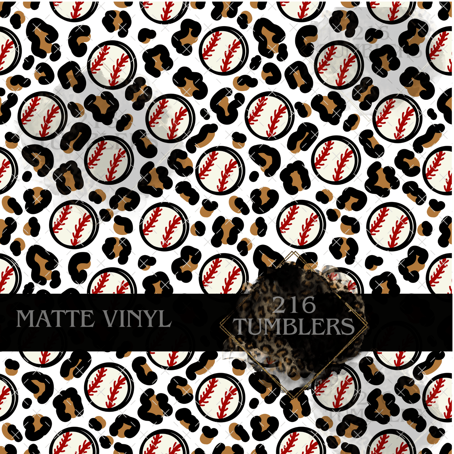 Leopard Ball - 216 Tumblers