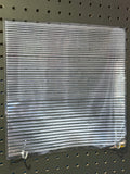 METALLIC PIN STRIPES SILVER 11.25X11.25 - 216 Tumblers