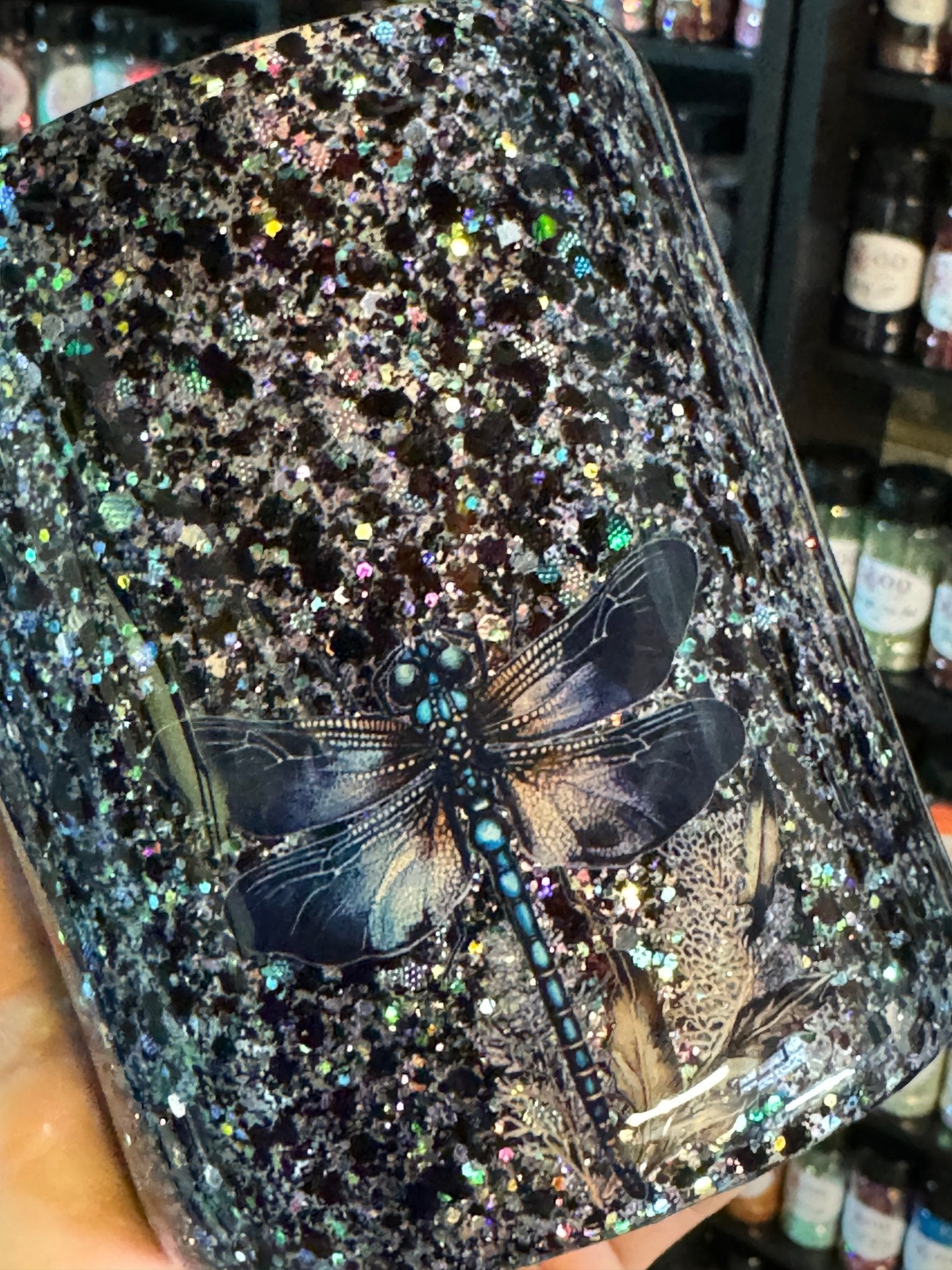 Midnight Butterflies Tumbler - 216 Tumblers