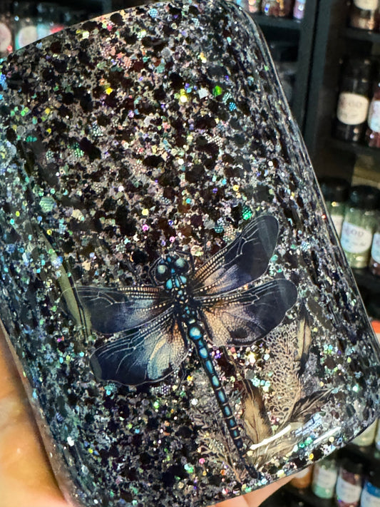 Midnight Butterflies Tumbler - 216 Tumblers