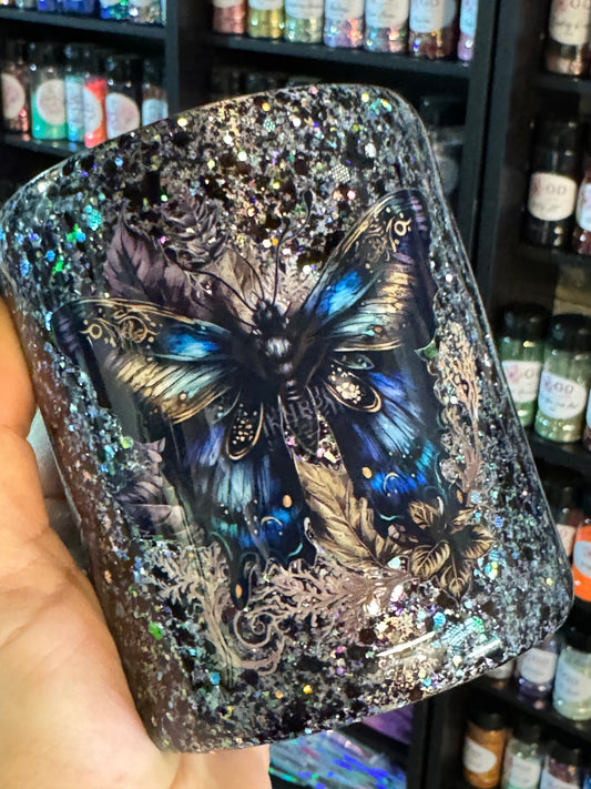 Midnight Butterflies Tumbler - 216 Tumblers