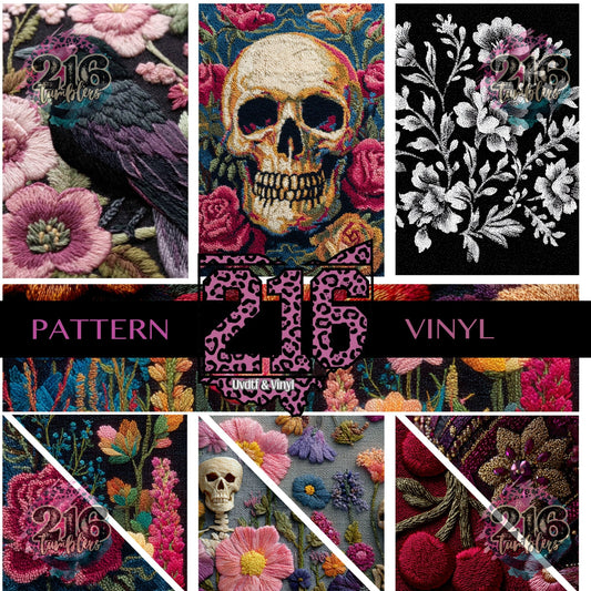 MM 422 EMBROIDER LOOKING STYLE - 216 Tumblers