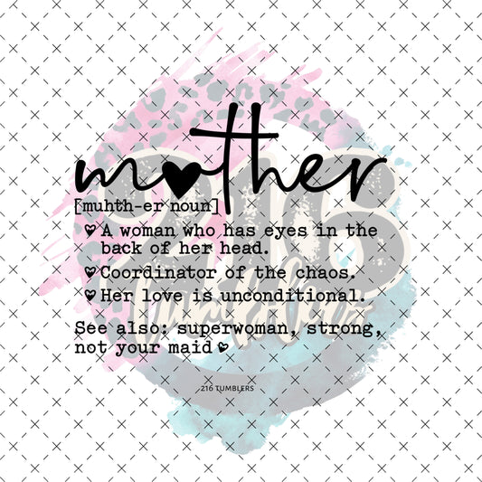 D 352 Mother Definition