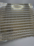 NEW COLOR - CHAMPAGNE GOLD BORDER PATROL 1 - 11.25X11.25 - 216 Tumblers