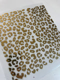 NEW COLOR - CHAMPAGNE GOLD SMALL LEOPARD - 216 Tumblers