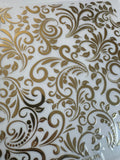 NEW COLOR - CHAMPAGNE GOLD TOOLED LEATHER - 216 Tumblers