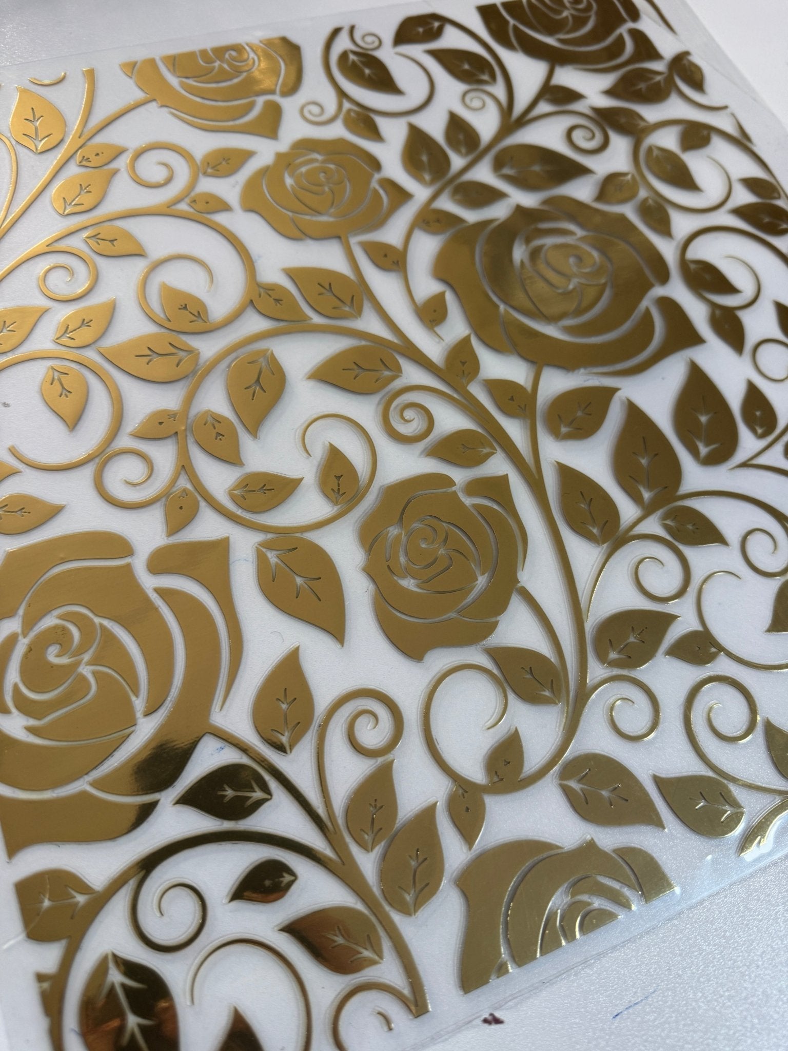 NEW COLOR - CHAMPAGNE GOLD TOOLED ROSE - 216 Tumblers