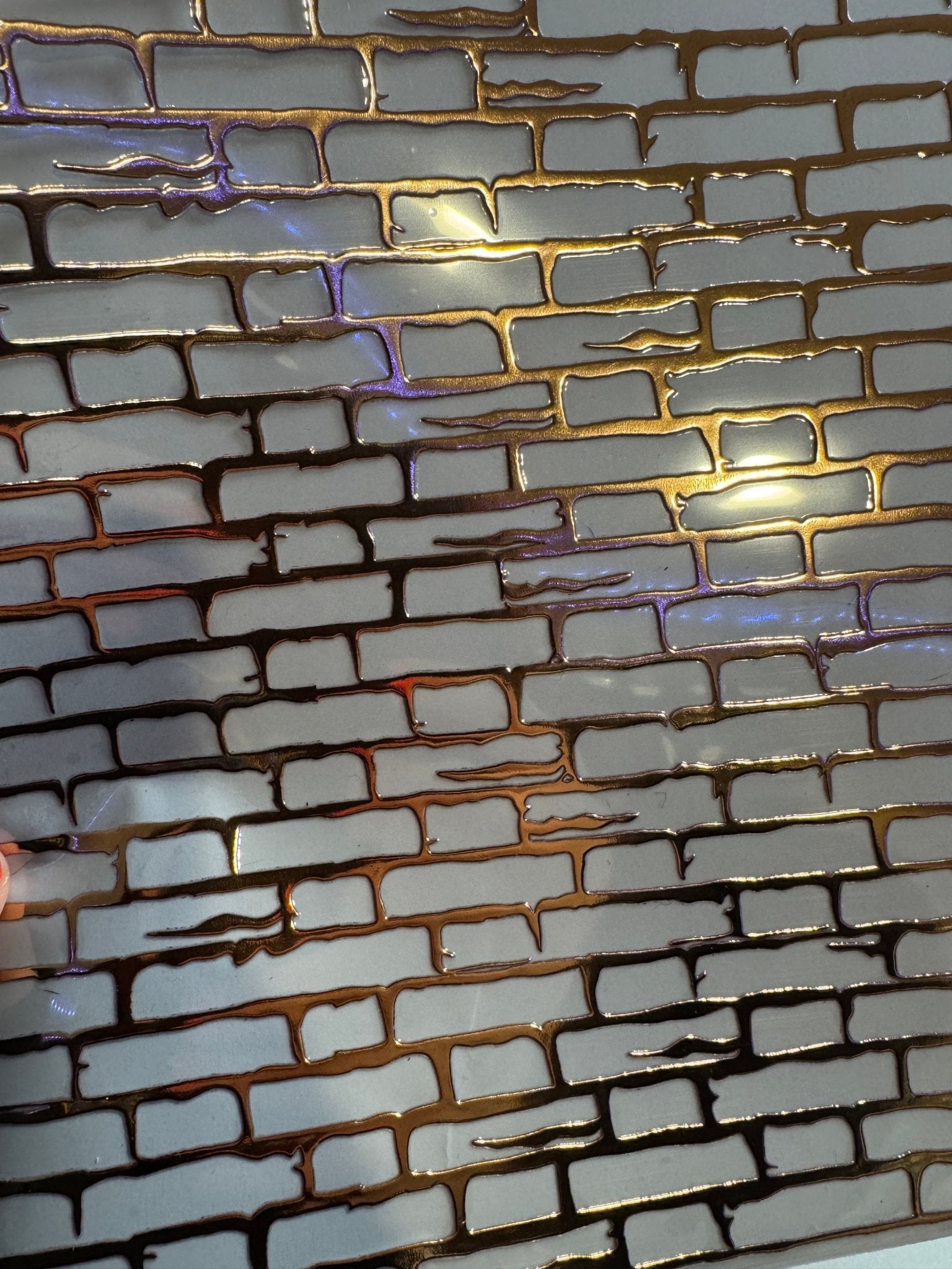 NEW GOLD BRICKS 11.25X11.25 - 216 Tumblers