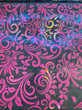PINK HOLOGRAPHIC TOOLED LEATHER - 216 Tumblers