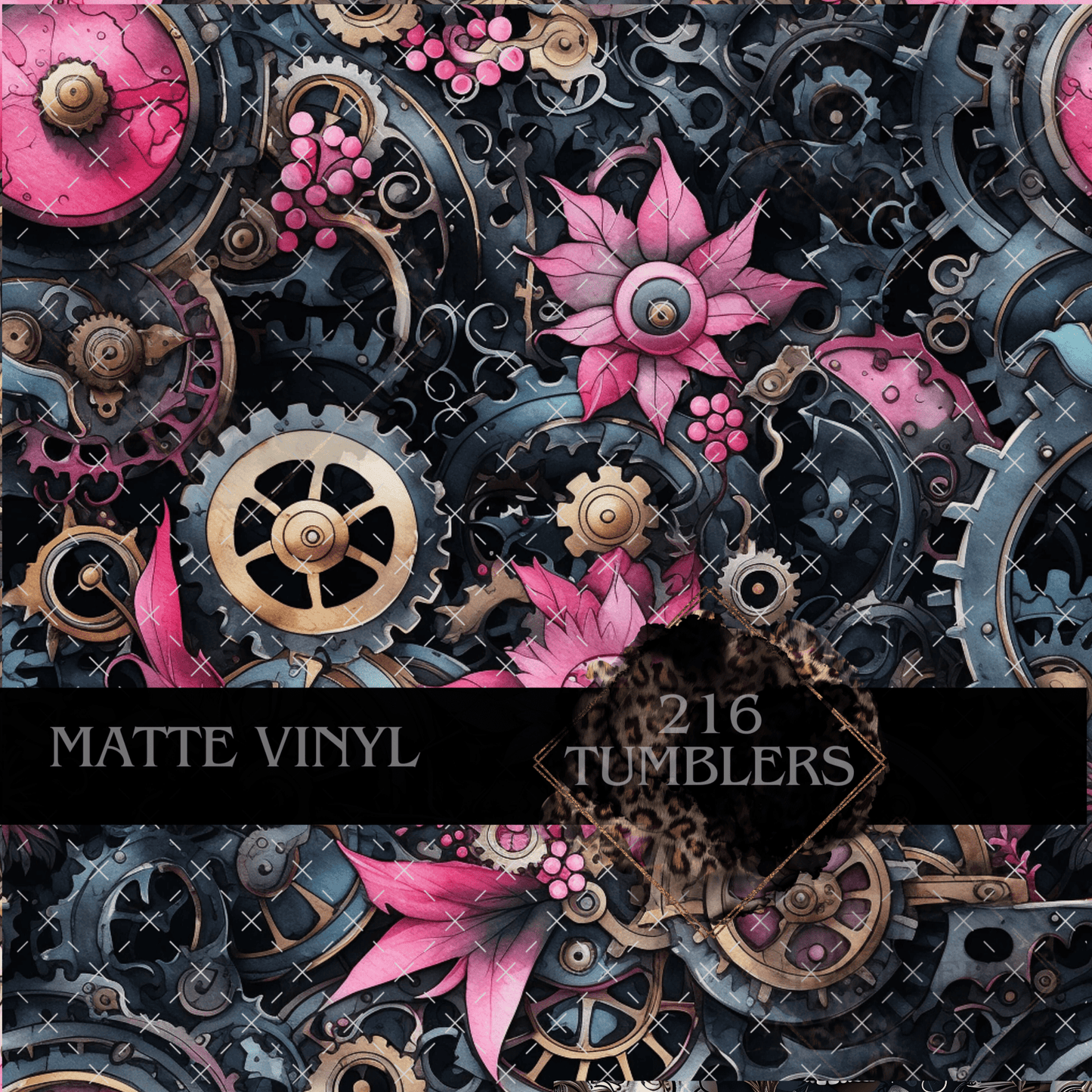 PINK STEAMPUNK 2 - 216 Tumblers