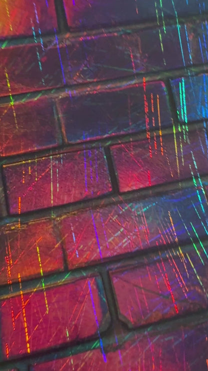 SCRATCH HOLO - BRICKS *NEW PRODUCT