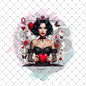 D 360 Queen of Hearts