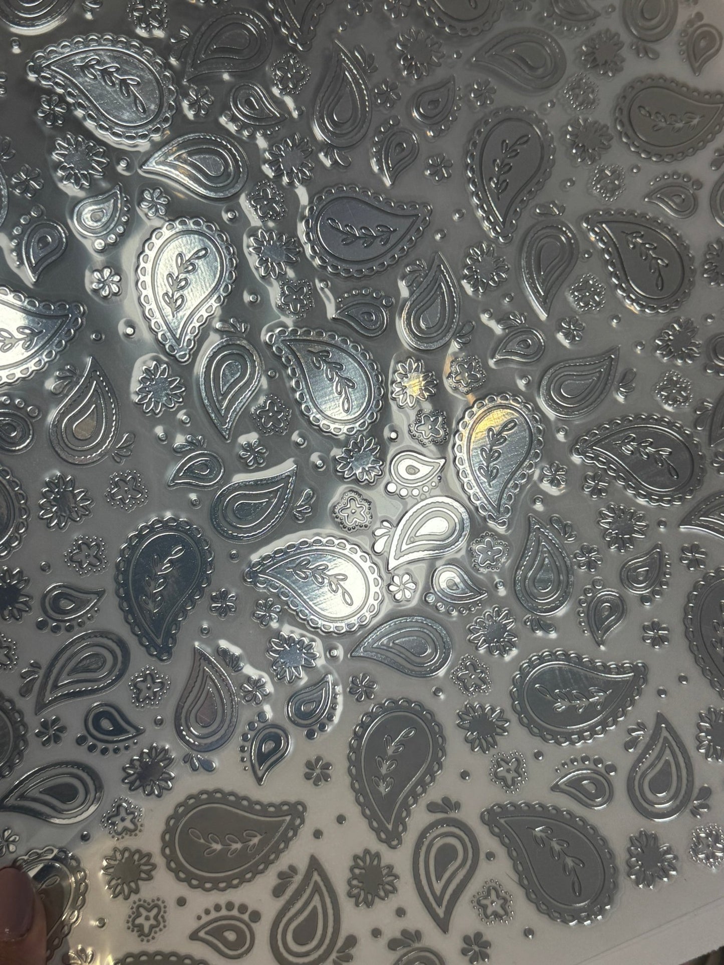 ROSE COPPER / SILVER PAISLEY - 216 Tumblers