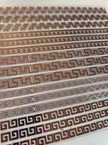 ROSE GOLD AZTEC BANDS 1 11.25 - 216 Tumblers