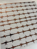 ROSE GOLD BARBED WIRE 11.25 - 216 Tumblers