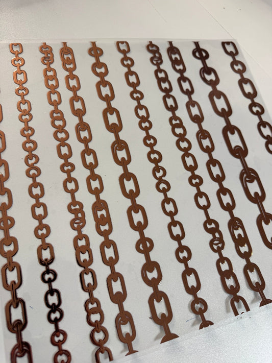 ROSE GOLD CHAINS 11.25 - 216 Tumblers