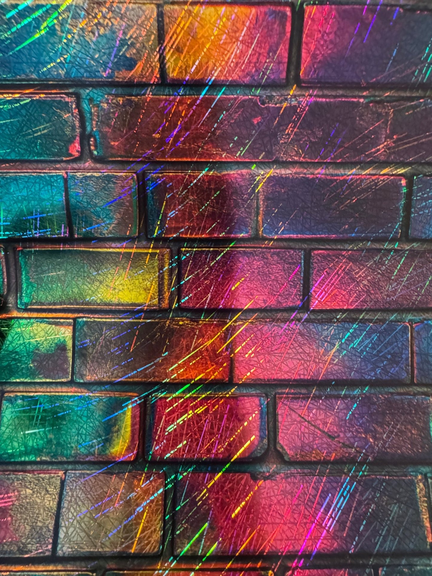 SCRATCH HOLO - BRICKS *NEW PRODUCT - 216 Tumblers