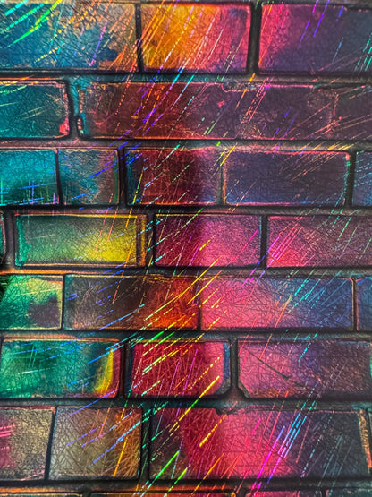 SCRATCH HOLO - BRICKS *NEW PRODUCT - 216 Tumblers