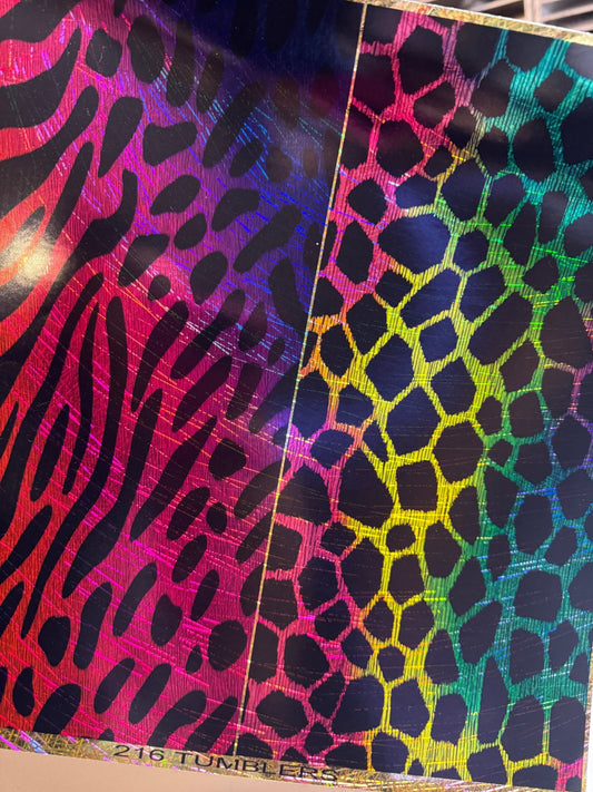 SCRATCH HOLO - MM 116 12x12 *NEW PRODUCT - 216 Tumblers