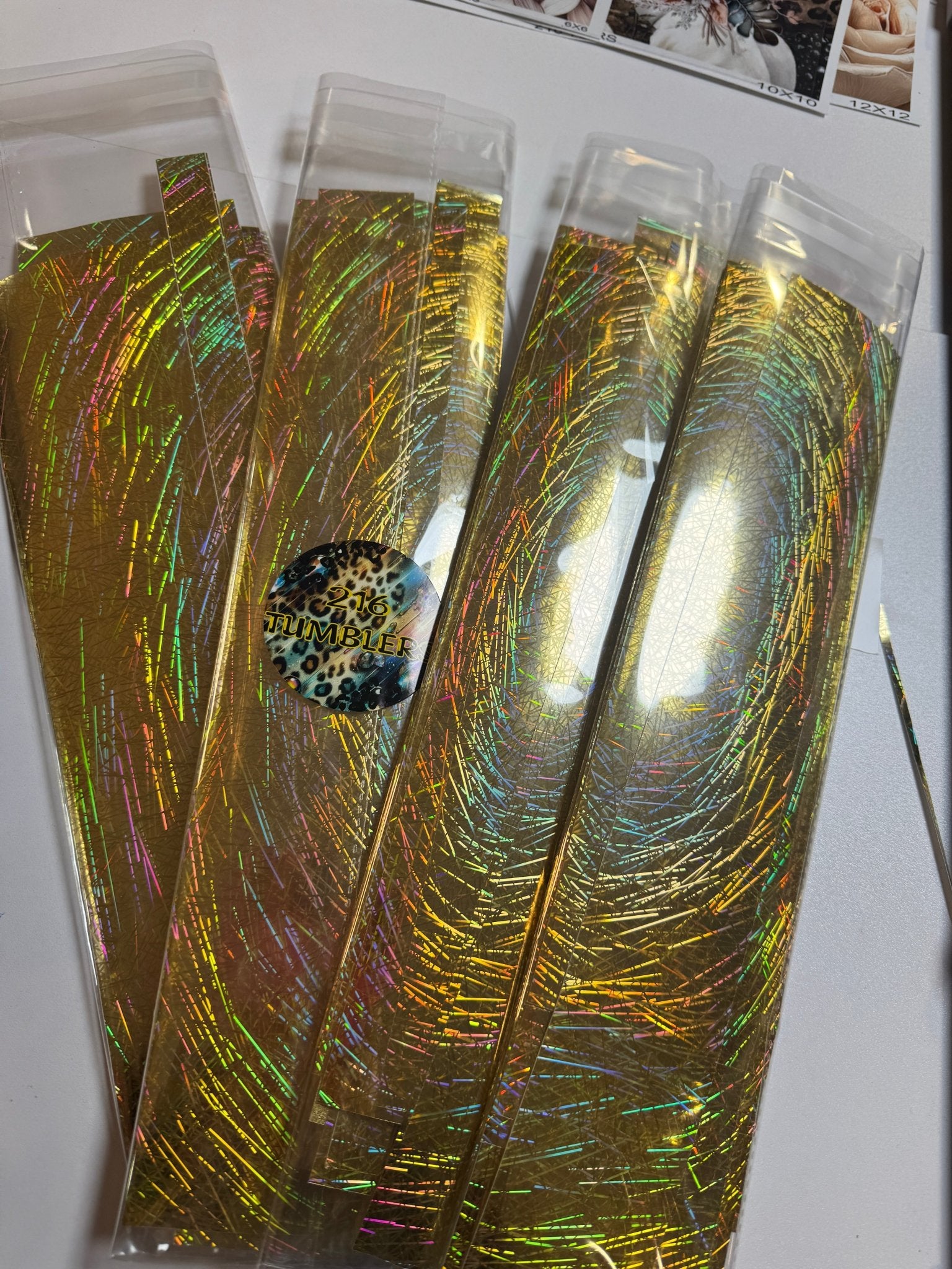 Scratch Holo Scraps - 216 Tumblers