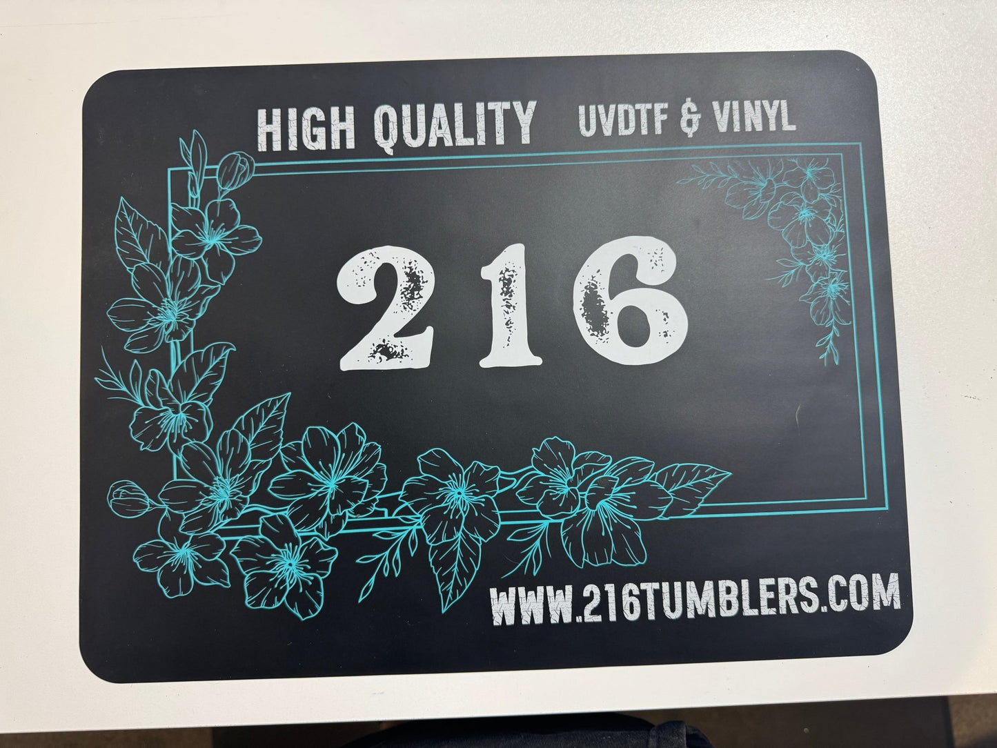 SILICONE MAT - MATTE - 216 Tumblers