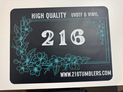 SILICONE MAT - MATTE - 216 Tumblers